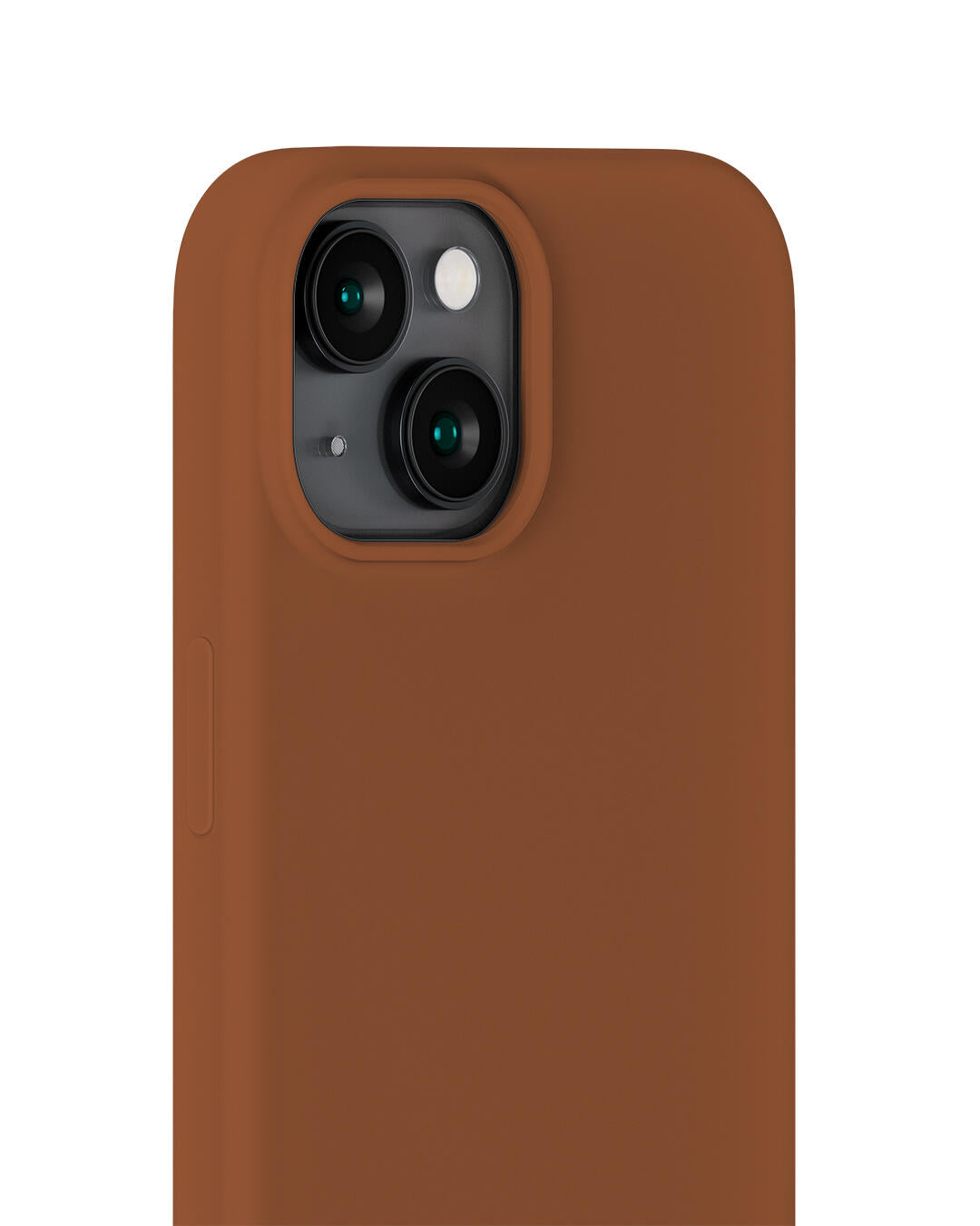 Silicone iPhone cover - Almond brown